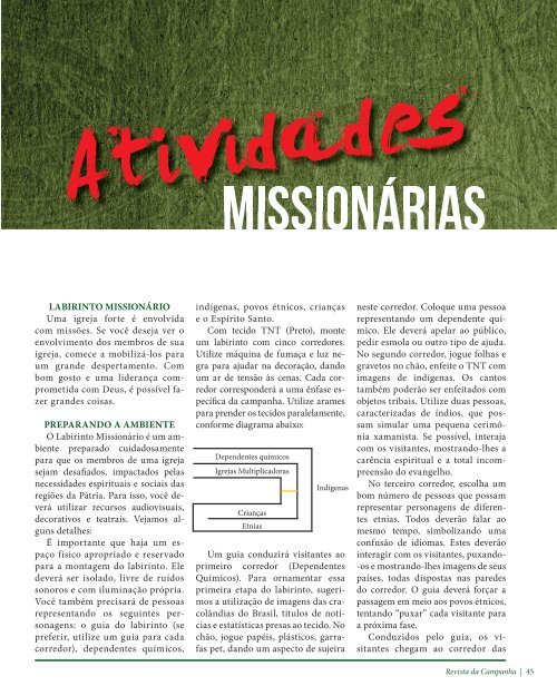 revista Promotores - Missões Nacionais