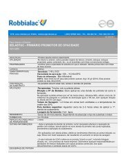 selastuc - primário promotor de opacidade - Tintas Robbialac