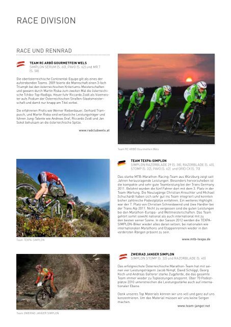 Simplon Aktive Lifestyle Bikes 2012 (PDF) - Zweirad Deusch