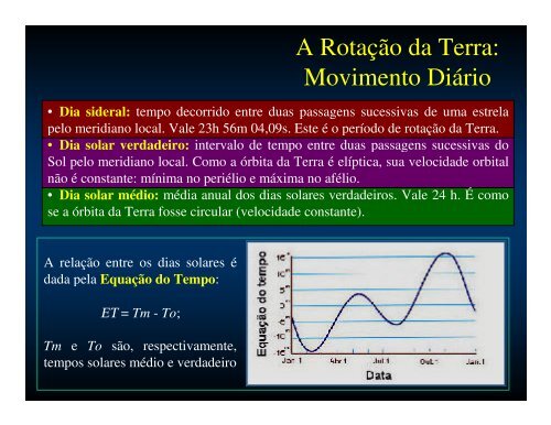 as coordenadas horizontais variam com a posição do observador