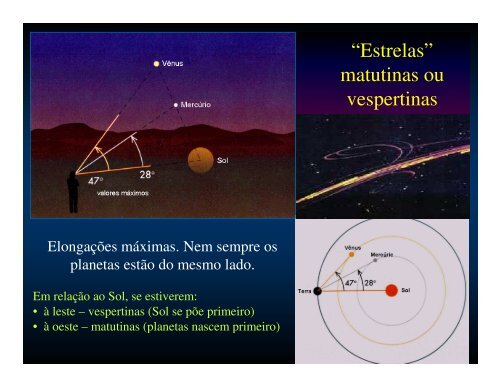 as coordenadas horizontais variam com a posição do observador