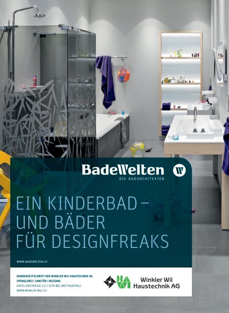 Ein KindErbad – und bädEr für dEsignfrEaKs - Winkler Wil ...