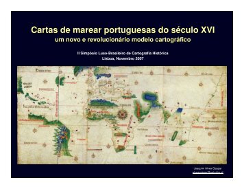Cartas de marear portuguesas do século XVI - Instituto Geográfico ...