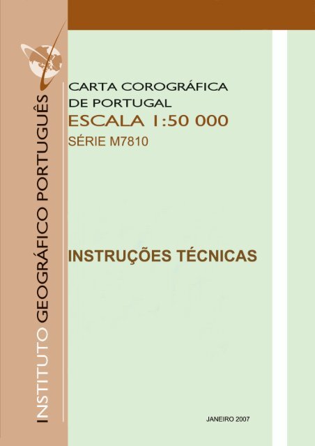 Instruções Técnicas - Instituto Geográfico Português