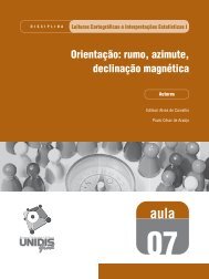 Orientação: rumo, azimute, declinação magnética - SEAD/UEPB ...