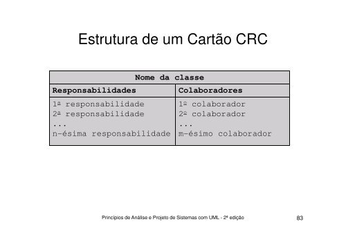 Cáp. 5 Diagrama de Classe