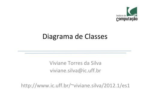 Diagrama de Classes - UFF