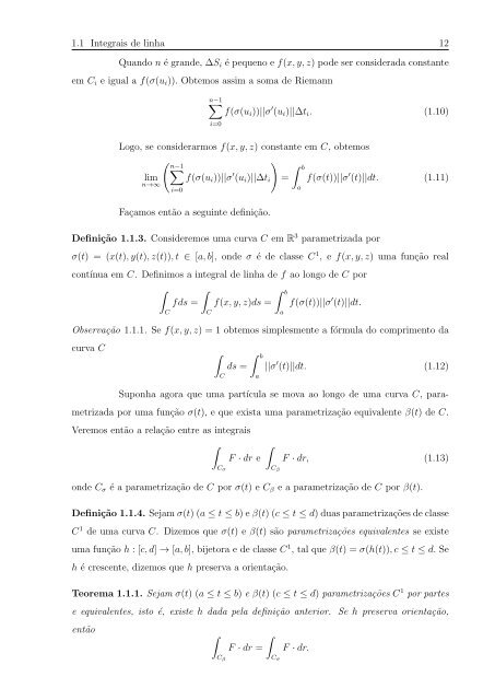 O Teorema de Stokes em Variedades - Fernando UFMS/CPAq