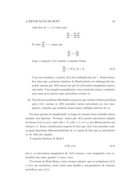 Ricardo Nicasso Benito A Reduç˜ao de Liapunov-Schmidt ... - Unesp