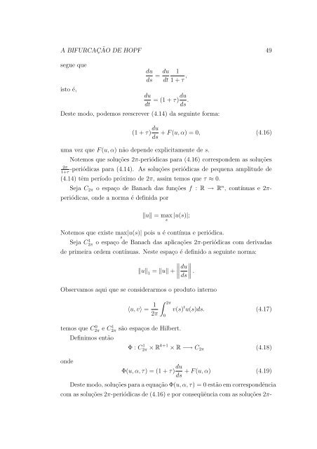 Ricardo Nicasso Benito A Reduç˜ao de Liapunov-Schmidt ... - Unesp