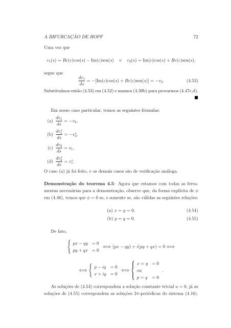 Ricardo Nicasso Benito A Reduç˜ao de Liapunov-Schmidt ... - Unesp