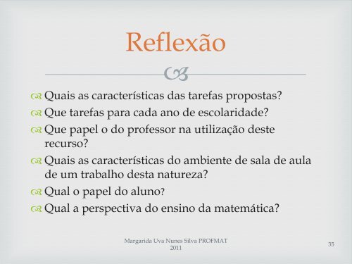 A tabuada geométrica - Associação de Professores de Matemática