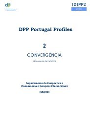 DPP Portugal Profiles - Departamento de Prospectiva e Planeamento