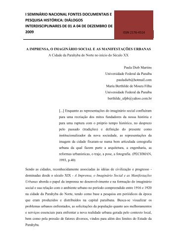 A IMPRENSA E O IMAGINÁRIO.pdf - LPPM