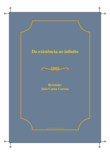 Da existência ao infinito - LusoSofia