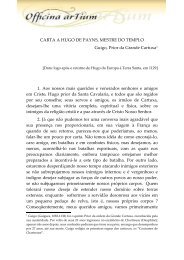 carta a hugo de payns, mestre do templo - Officina arTium