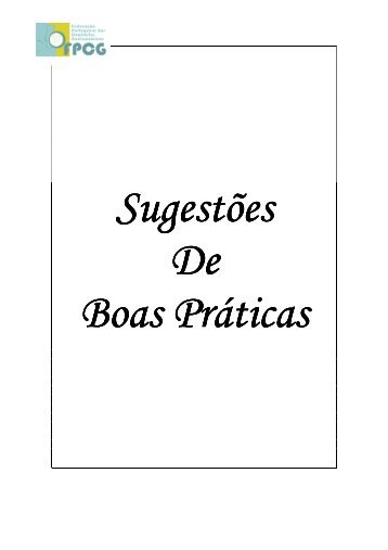 sugestões de boas práticas - Confraria Gastronómica do Velhote