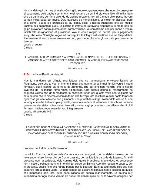 Registro missive n. 5 - Istituto Lombardo Accademia di Scienze e ...