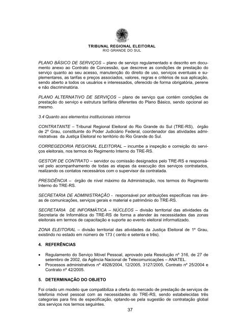 Edital Pregão 01-2006 - Telefonia Celular - Retificado - Tribunal ...