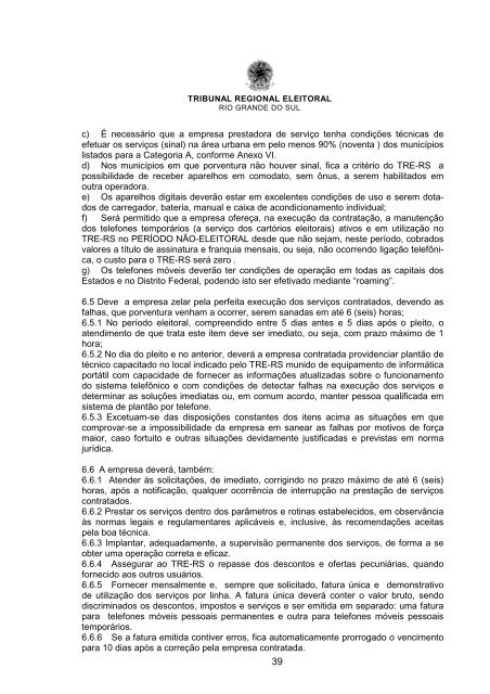 Edital Pregão 01-2006 - Telefonia Celular - Retificado - Tribunal ...