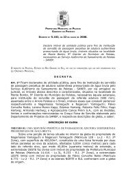 DECRETO Nº 4 - Prefeitura Municipal de Pelotas