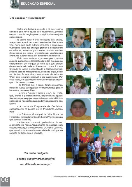 (Re)Começar - Agrupamento de Escolas de Ribeirão