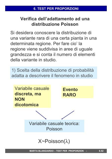 5. Test per proporzioni: confronto tra campioni e ... - statistica.it