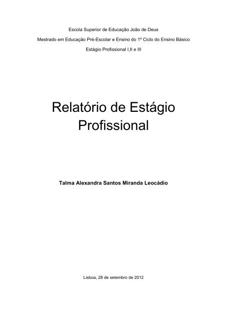 Relatório do Trabalho Damas Clássicas