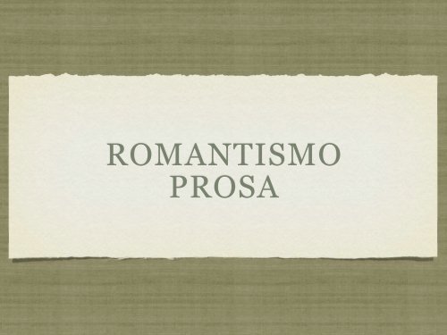 Prosa romântica: Bernardo Guimarães e Visconde ... - marcelo::frizon