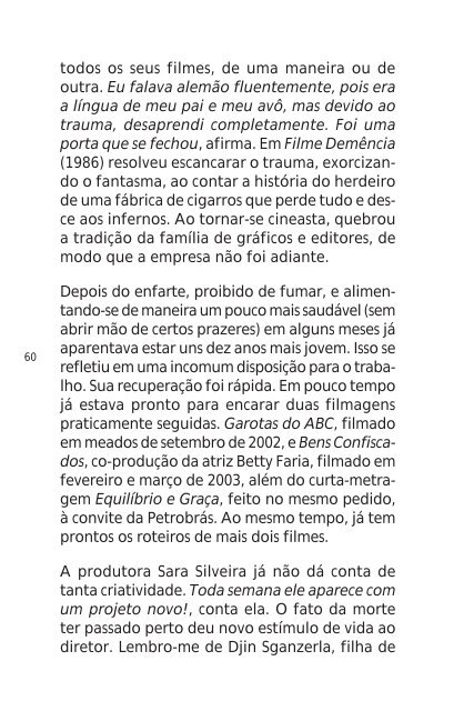 Carlos Reichenbach: o cinema como razão de viver - Universia Brasil