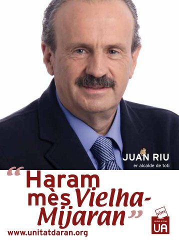 Programa Vielha-Mijaran.Versió reduida. - Unitat d'Aran