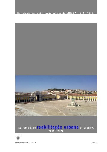 Estratégia de Reabilitação Urbana - Câmara Municipal de Lisboa