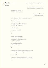 Poemas: Memento mori – II III, De Marceli ... - Revista Blecaute
