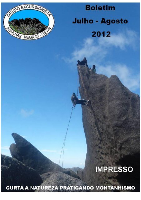 Julho e Agosto - Grupo Excursionista Agulhas Negras