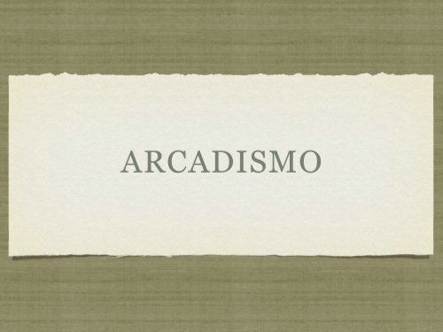 Arcadismo - marcelo::frizon