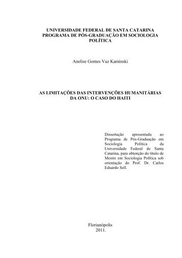 As Limitações das intervenções humanitárias da ONU