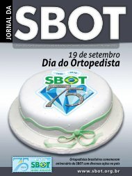 Dia do Ortopedista - Sociedade Brasileira de Ortopedia e ...