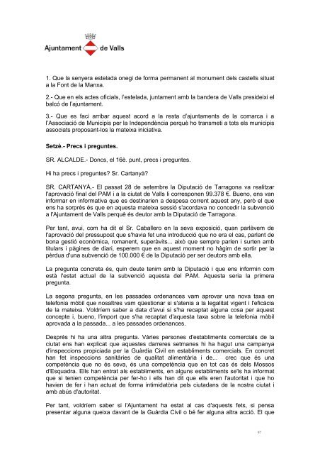 19/10/2012 - Ajuntament de Valls