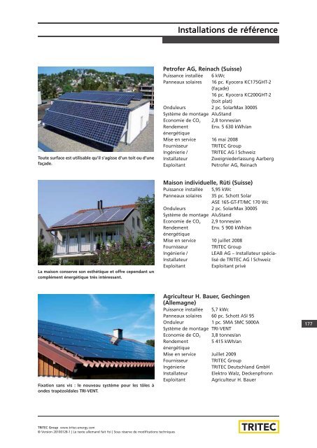 CATALOGUE DE PRODUITS - YperSolaire