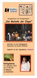 „Die Melodie der Engel“ - in Zwiefalten