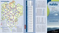 Tarifwabenplan - in Zwiefalten