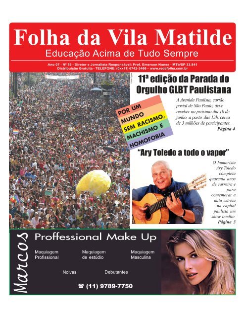 Folha da Vila Matilde - Rede Folha