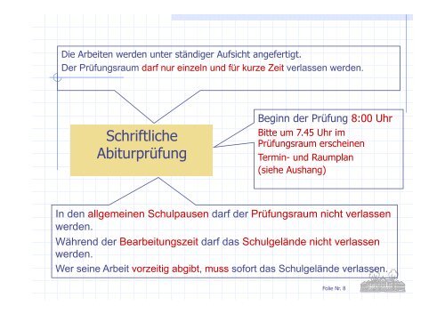 Informationen zur Abiturmeldung vom 15.03.13 - Athenaeum Stade