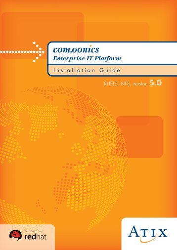 Installation Guide, RHEL 5, NFS, 5.0 - bei der ATIX AG