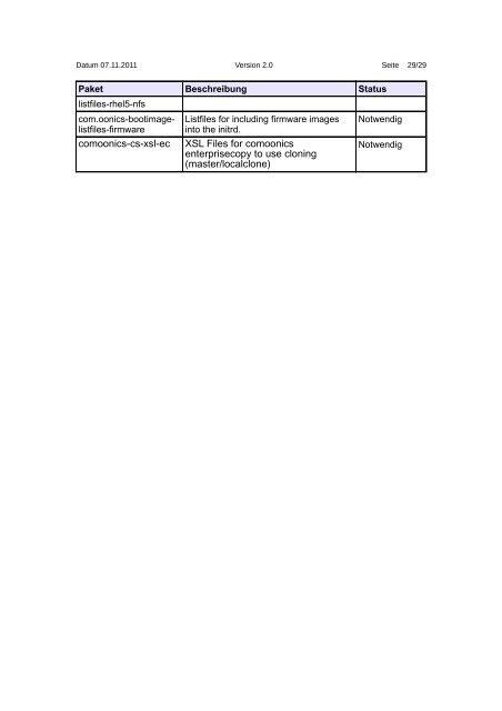 Installation Guide, RHEL 5, NFS, 5.0 - bei der ATIX AG