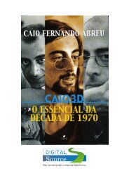 CAIO 3D O essencial da década de 1970 - EE JOSE DE ALENCAR