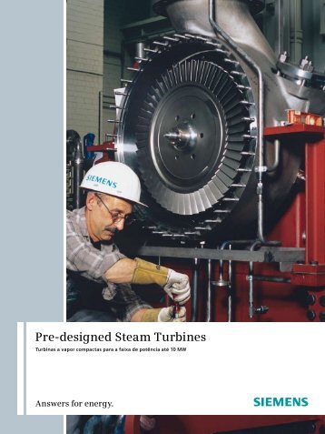 Pre-designed Steam Turbines - Siemens Energy