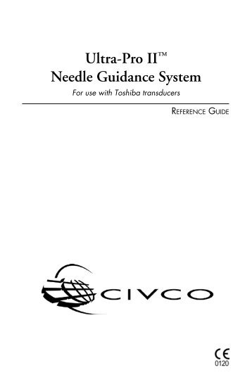 Ultra-Pro II™ Needle Guidance System - CIVCO Medical Solutions