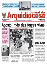 Páginas - ed. 115 - agosto 06.p65 - Arquidiocese de Florianópolis