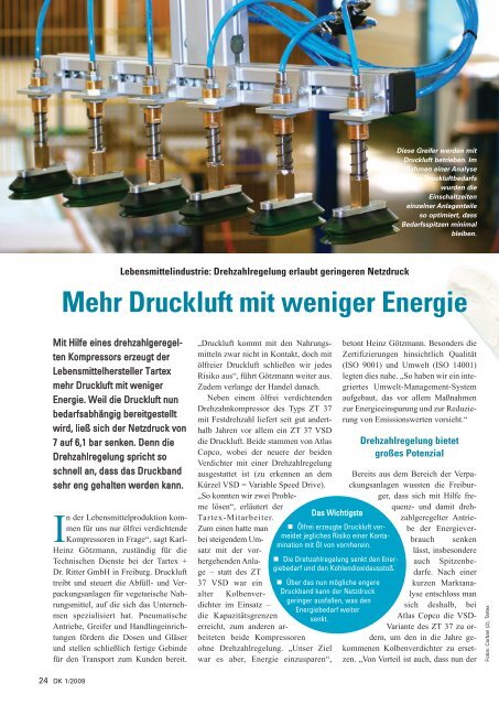 DRUCKLUFT KOMMENTARE - Atlas Copco